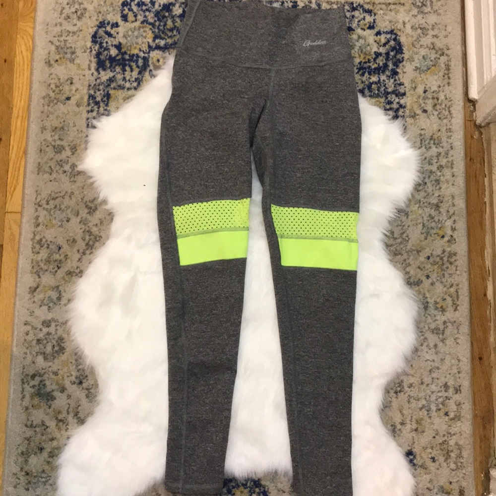 Grey/Lime Legging